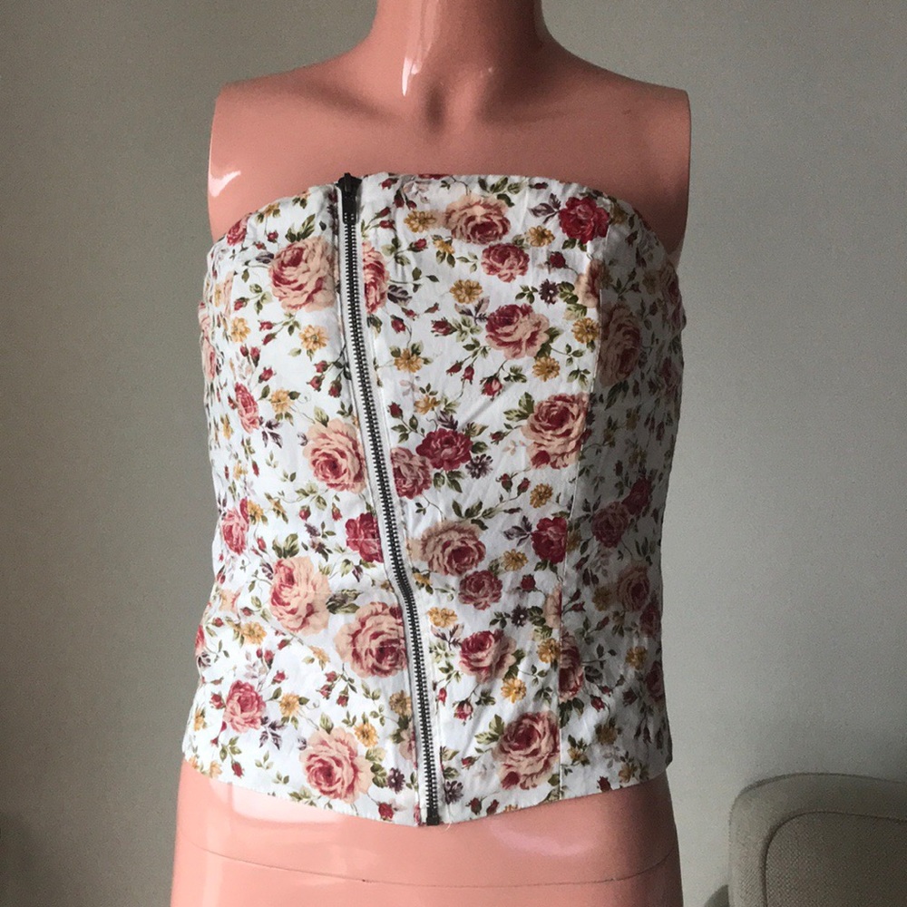 Poetry Floral Tube Top